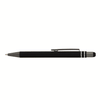 Logomark Black Silvana Soft-Touch Ballpoint Pen with Stylus