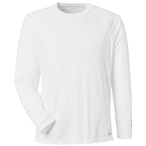 HUK Men's White Pursuit Long-Sleeve T-Shirt