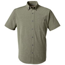 HUK Men's Moss Kona Solid Short Sleeve Shirt