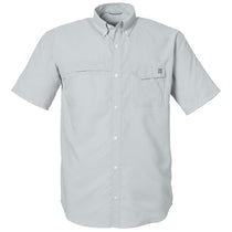 HUK Men's Harbor Mist Tide Point Short Sleeve Shirt