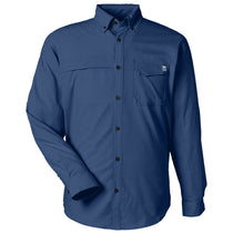 HUK Men's Naval Academy Tide Point Long Sleeve Shirt