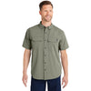 HUK Men's Moss Creekbed Short Sleeve Shirt