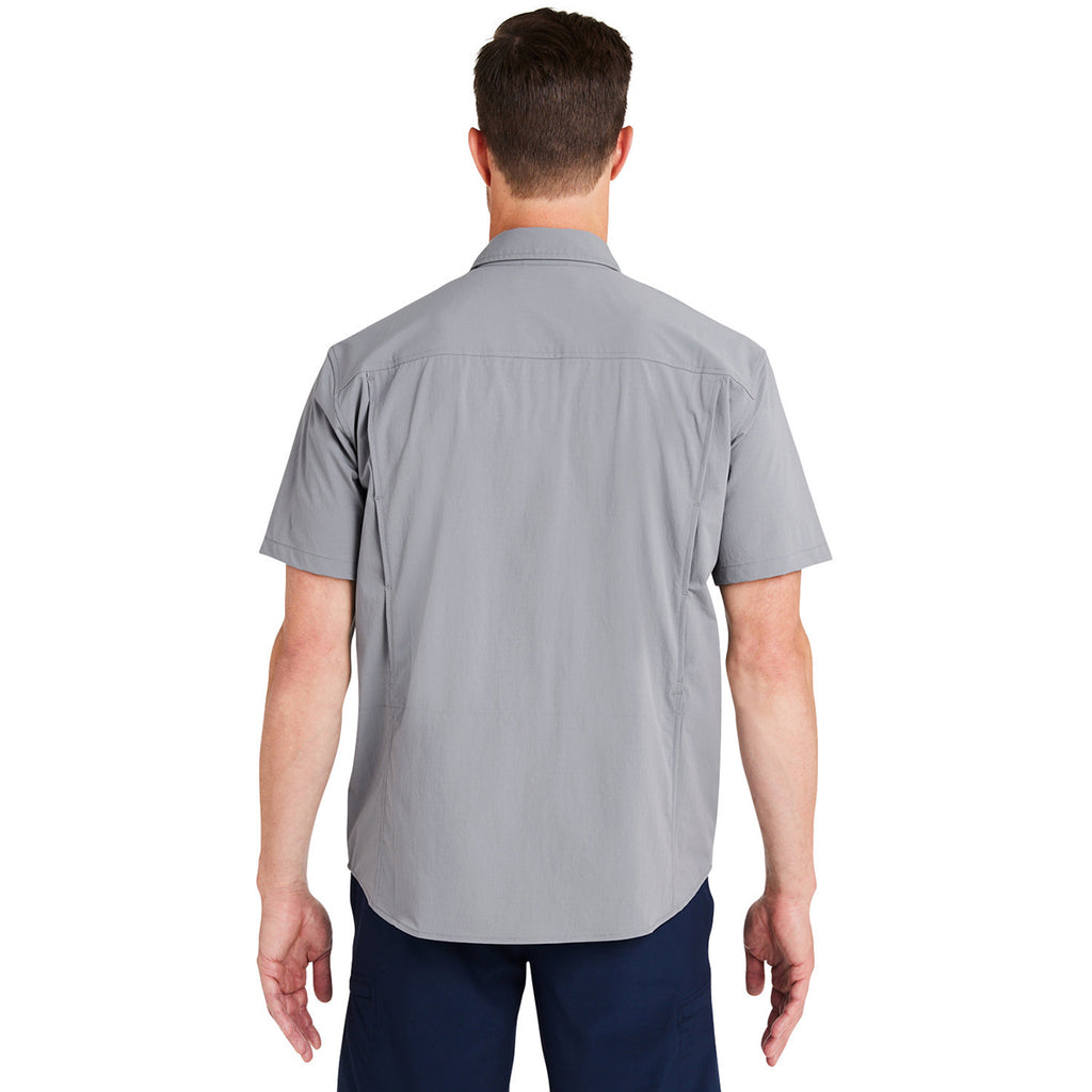 HUK Men's Night Owl Creekbed Short Sleeve Shirt