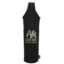 Koozie Black Wine Bottle Cooler