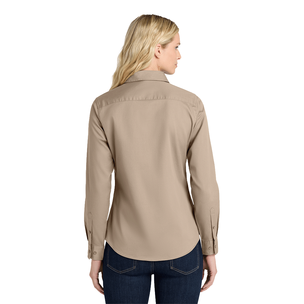 Port Authority Women's Stone Long Sleeve Easy Care Shirt