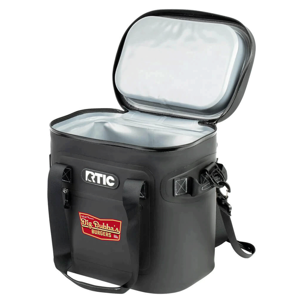 RTIC Black 20 Soft Pack Cooler