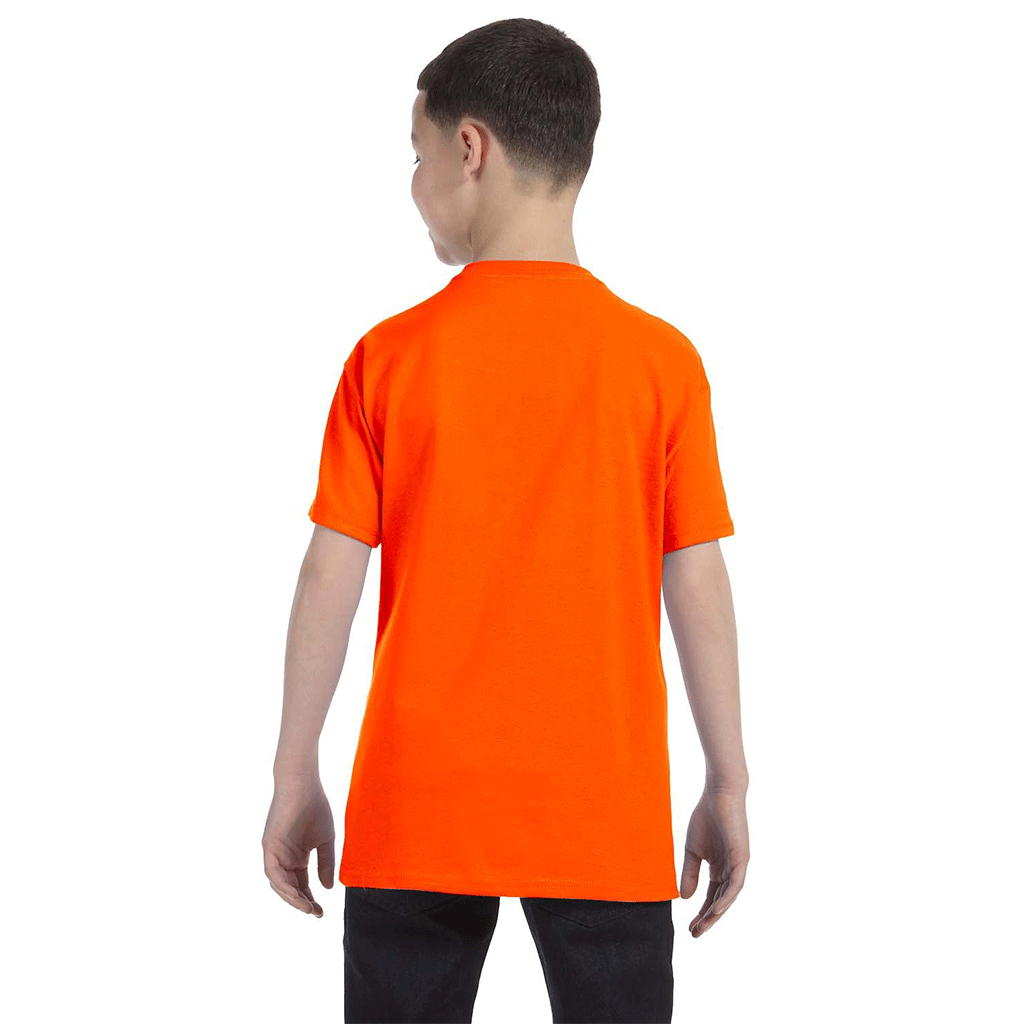 Jerzees Youth Safety Orange Dri-Power Active T-Shirt