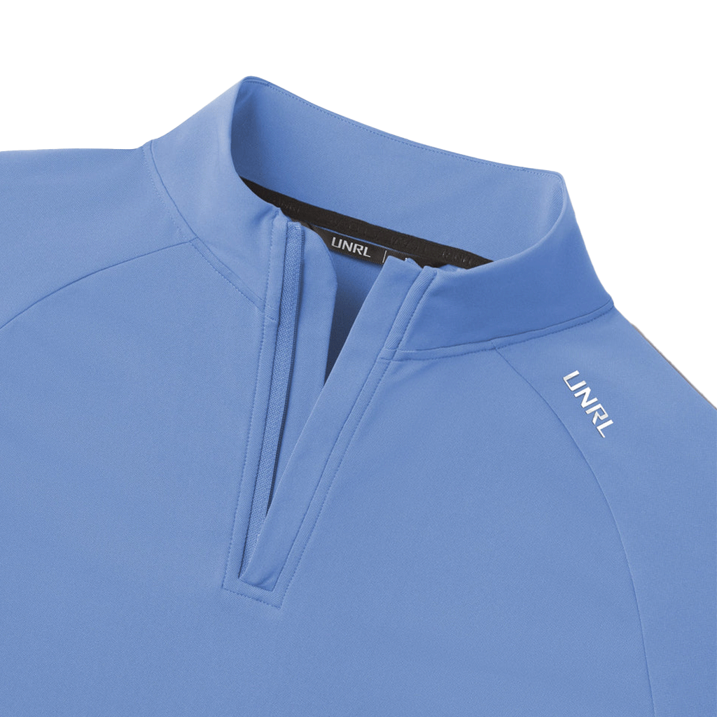 UNRL Men's Perennial Blue Highlands Quarter Zip