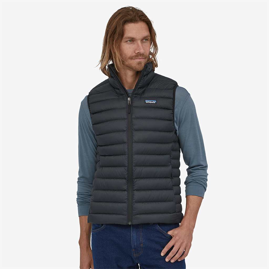 Patagonia Men's Black Down Sweater Vest