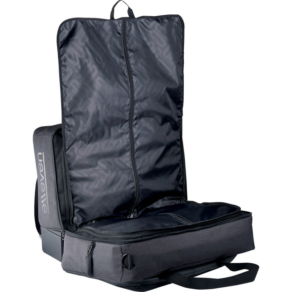 Elleven Charcoal 22" Squared Duffel with Garment Bag