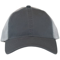 Vantage Dark Grey With Grey Clutch Bio Wash Trucker Cap