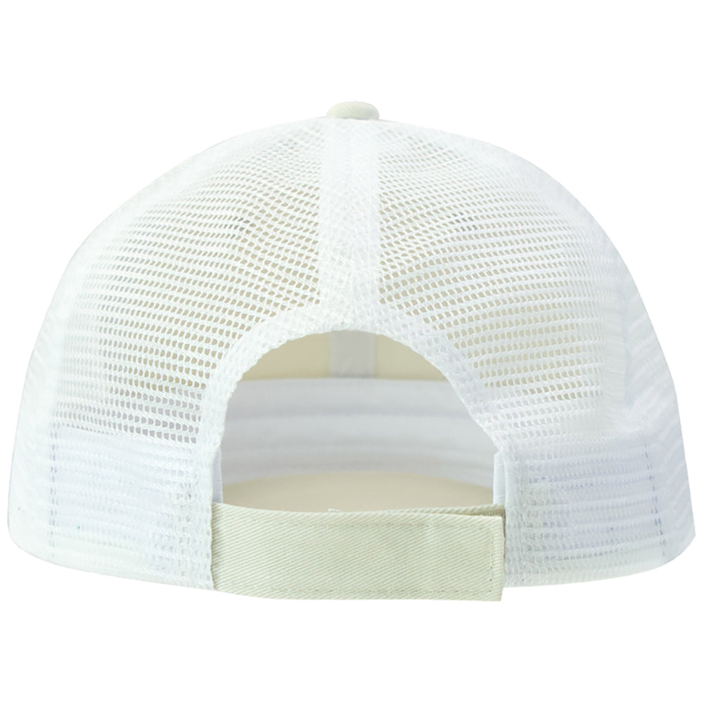 Vantage Stone/White Clutch Bio Wash Trucker Cap