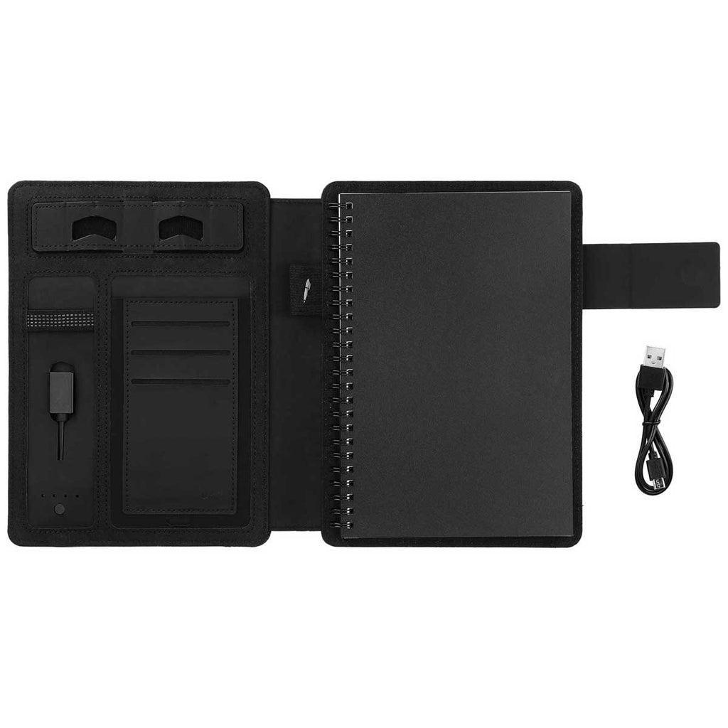 Leed's Graphite FSC Mix Titus 5000 mAh Wireless Charging Journal