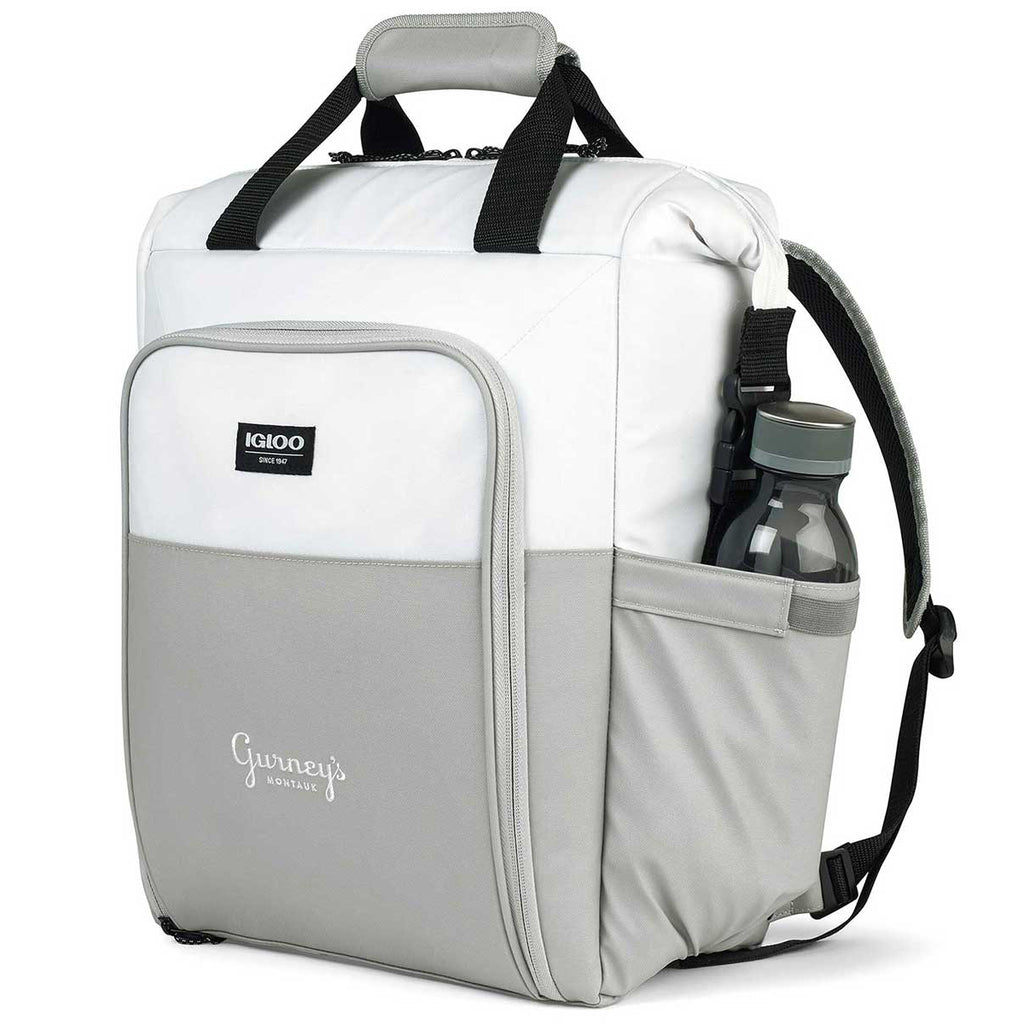 Igloo White/Grey Seadrift Switch Backpack Cooler