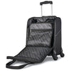 American Tourister Black Zoom Turbo Spinner Underseat Carry-On