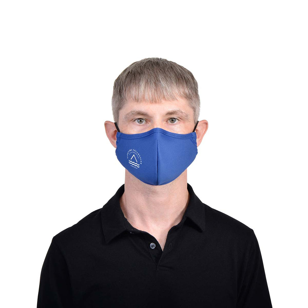 Gemline Cobalt Blue Reusable Athleisure Face Mask