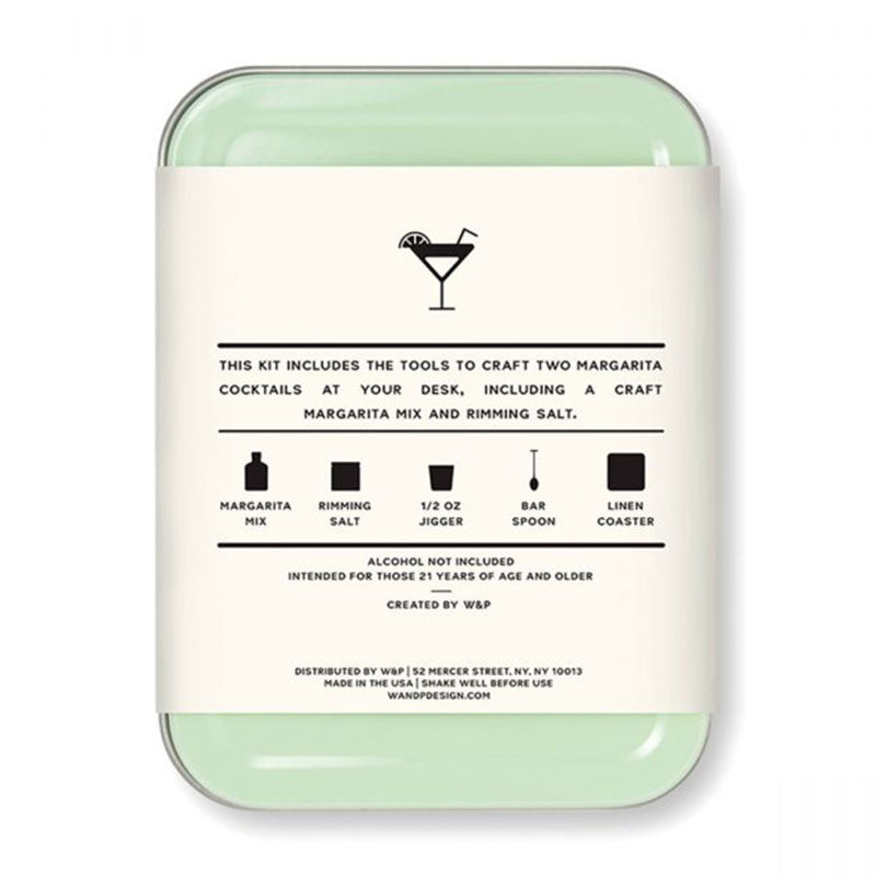W&P Light Green Virtual Happy Hour Cocktail Kit - Margarita