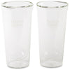 Corkcicle Clear Pint Glass Set (2)