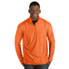 Antigua Men's Mango Heather Tempo Quarter Zip