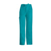Cherokee Men's Teal Luxe Fly Front Drawstring Pant