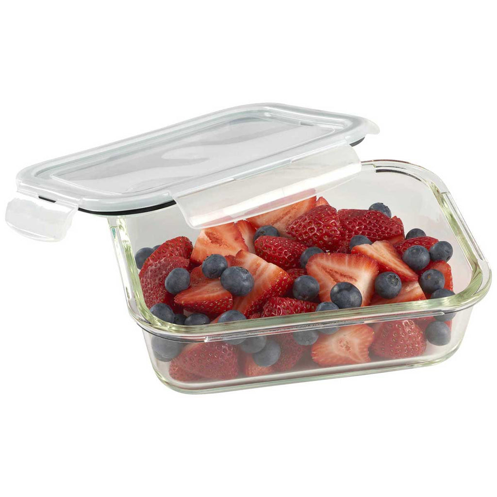 Leed's Clear Glass Leakproof 875ml Food Storage Container