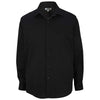 Edwards Men's Black Spread Collar Shirt