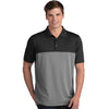 Antigua Men's Black/White Venture Polo