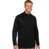 Antigua Men's Black Genereation Quarter Zip Up