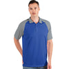 Antigua Men's Dark Royal/Steel Nova Polo