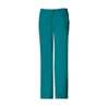 Cherokee Women's Teal Luxe Low-Rise Drawstring Pant