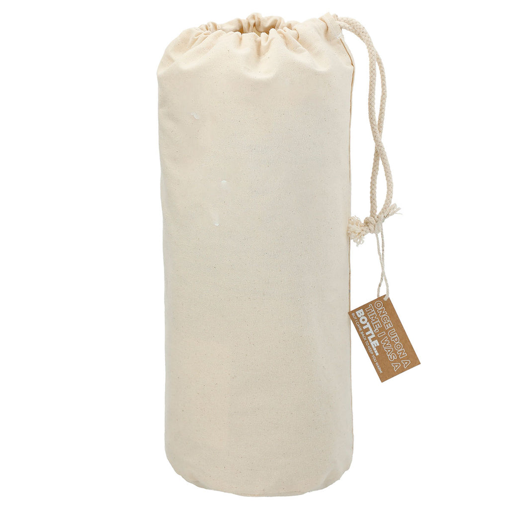 Leed's Navy 100% Recycled PET Fleece Blanket with Canvas Pouch