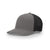 Richardson Charcoal/Black Mesh Back Split Trucker R-Flex Hat