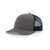Richardson Charcoal/Navy Mesh Split Trucker Hat