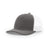 Richardson Charcoal/White Mesh Split Trucker Hat