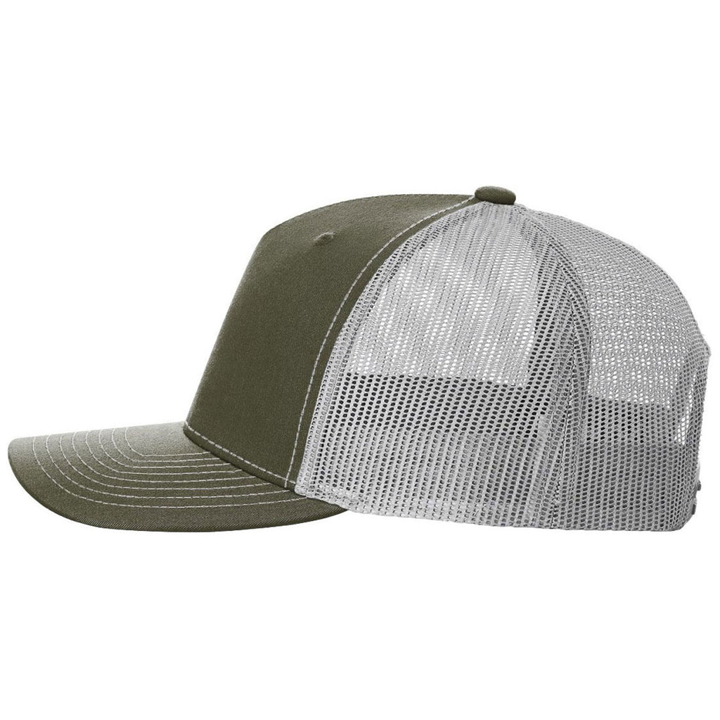 Richardson Beetle/Quarry Mesh Back Five Panel Trucker Hat