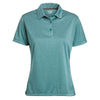 Landway Women's Heather Emerald Vertex Heathered Knit Shirt