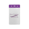 Innovations Purple Vertical Color Coded Badge Holder