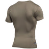 Under Armour Men's Federal Tan Tactical HeatGear Compression Short Sleeve T-Shirt