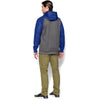 Under Armour Men's Carbon Heather/Royal Storm AF Colorblock Hoodie