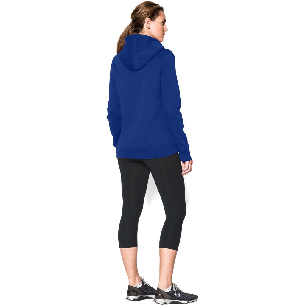 Under Armour Women's Royal Rival Fleece Hoodie