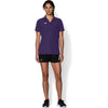 Under Armour Women's Purple Performance Team Polo