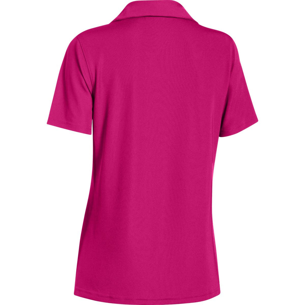 Under Armour Women's Tropical Pink Performance Team Polo