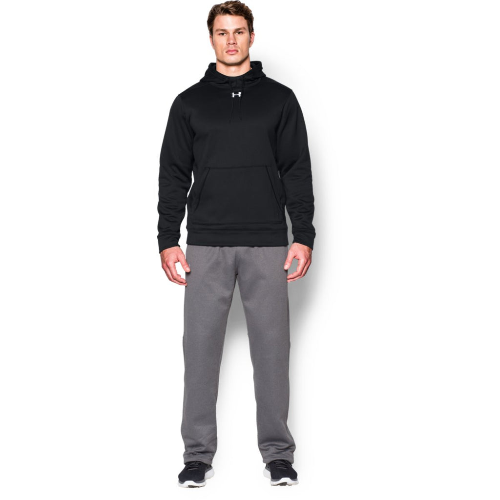 Under Armour Men's Black Storm Armour Fleece Hoodie