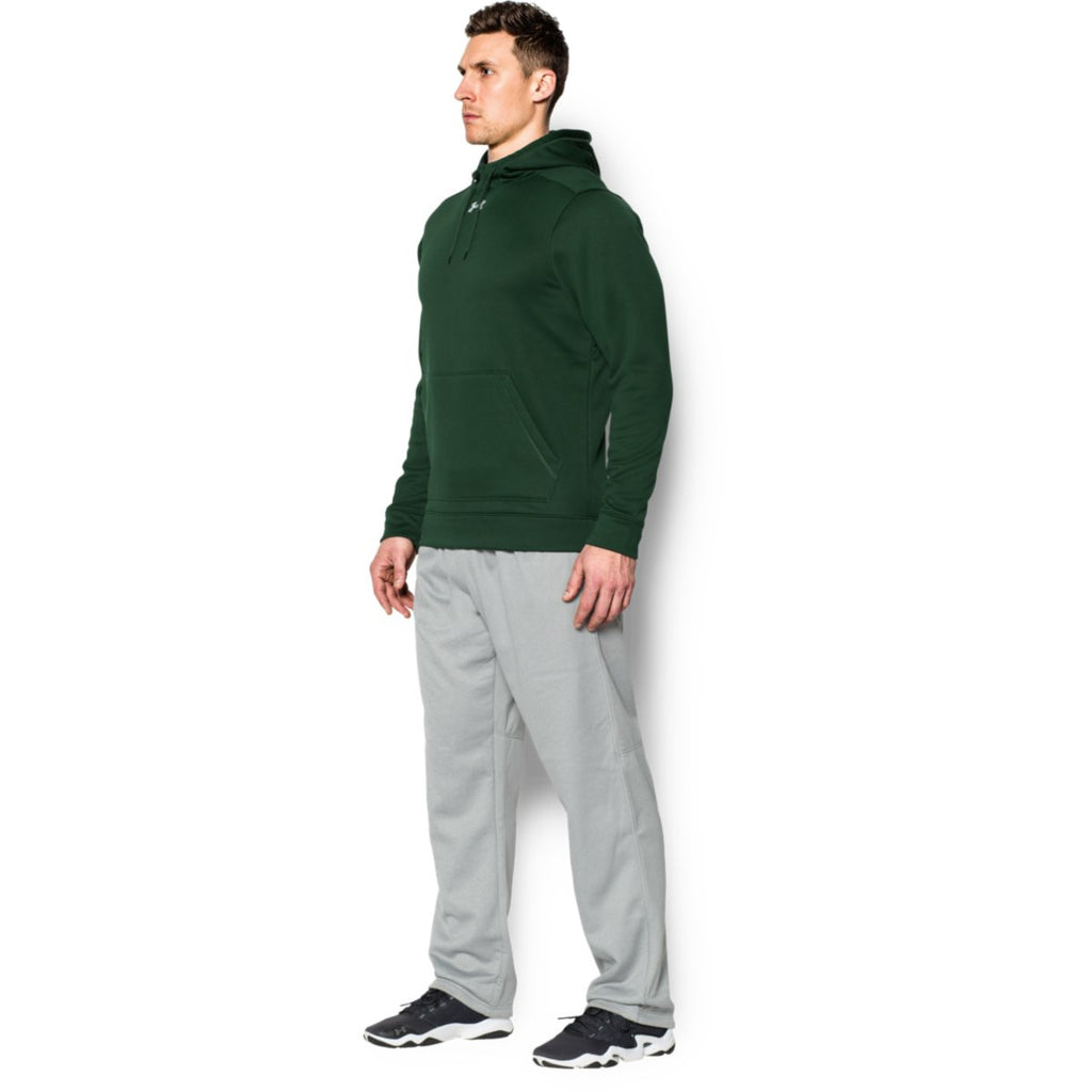 Under Armour Men's Forest Green Storm Armour Fleece Hoodie