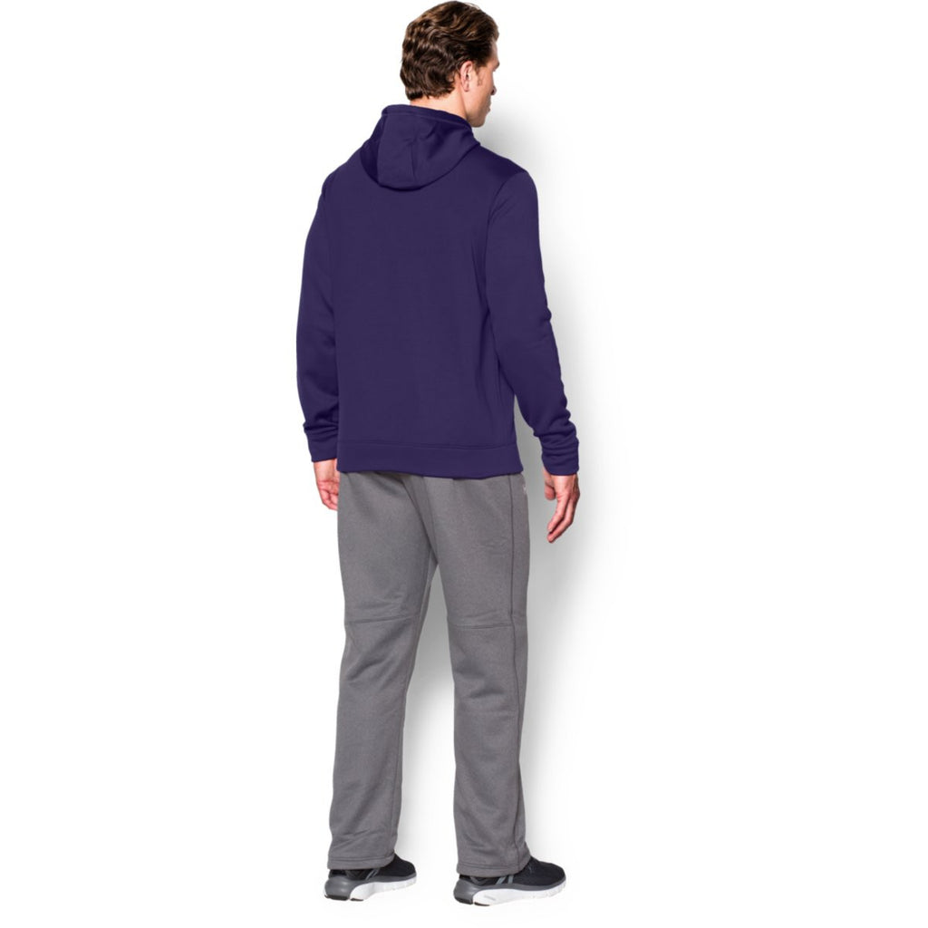 Under Armour Men's Purple Storm Armour Fleece Hoodie