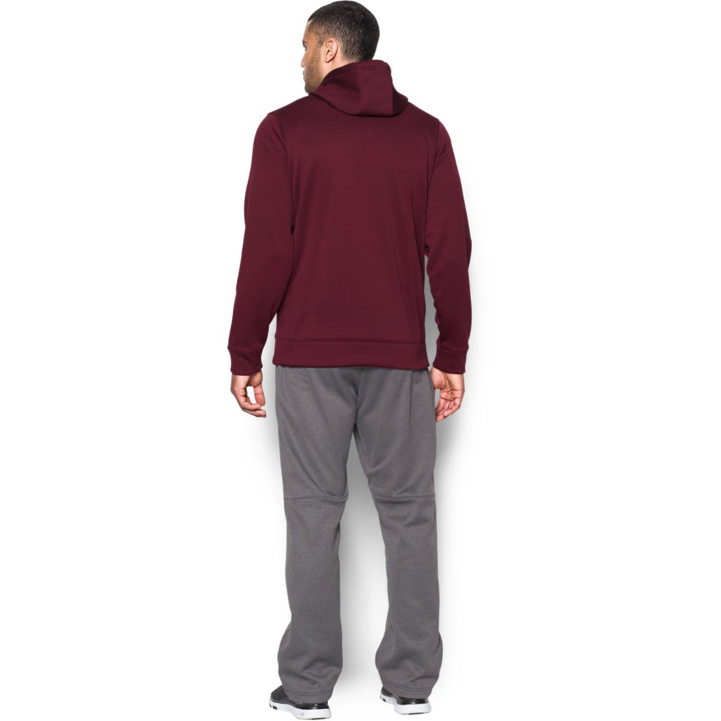 Under Armour Men's Maroon Storm Armour Fleece Hoodie