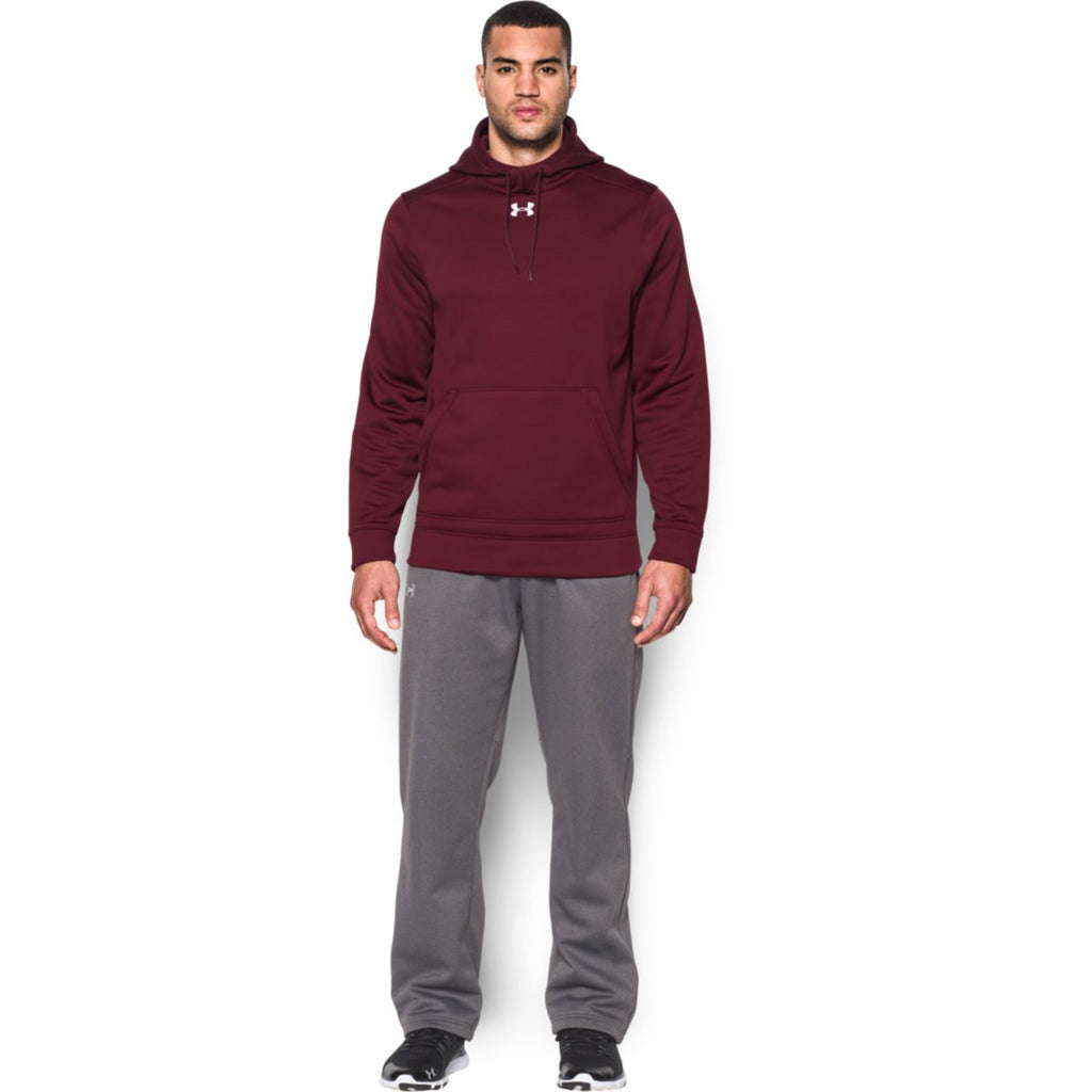 Under Armour Men's Maroon Storm Armour Fleece Hoodie