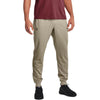 Under Armour Men's Khaki Base/Black Sportstyle Tricot Jogger