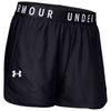 Under Armour Women's Black/Black Play Up Shorts 3.0