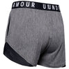 Under Armour Women's Black Play Up Shorts 3.0 Twist